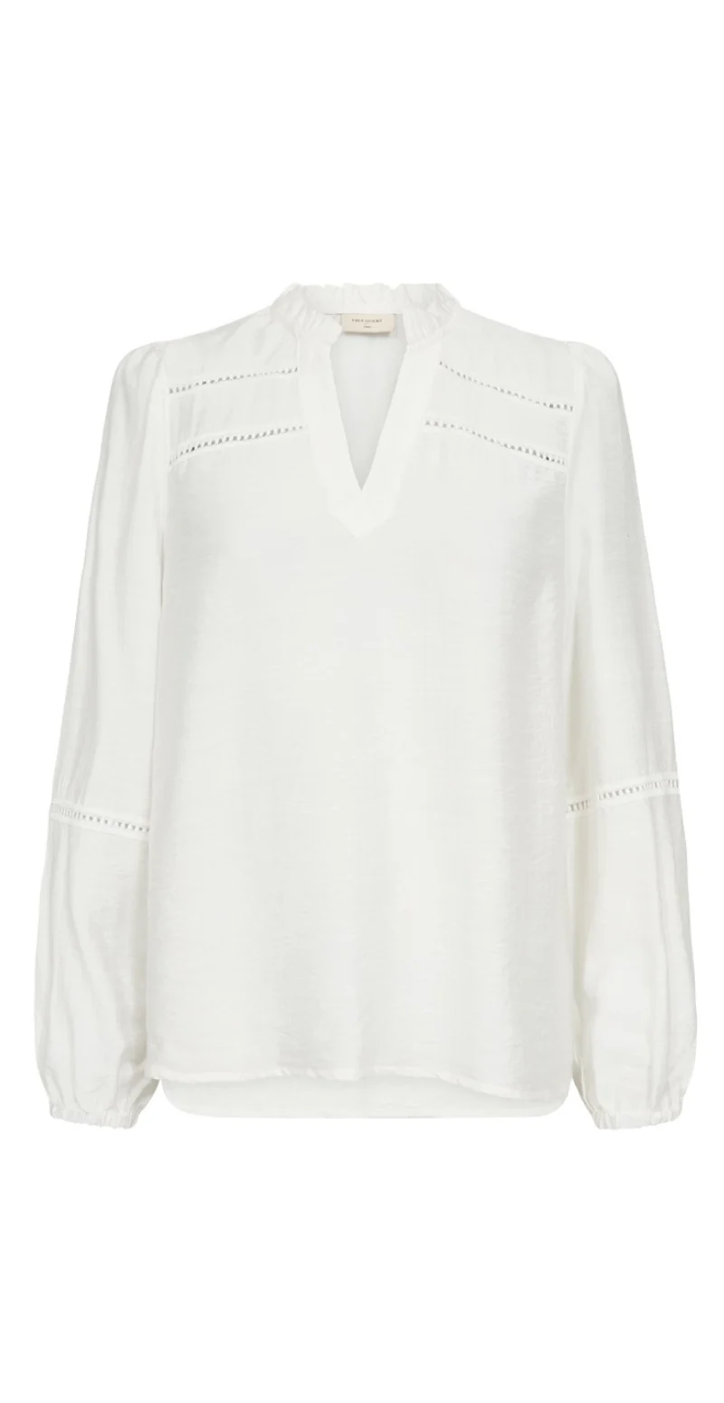 Antina bluse star off-white Freequent - Image 4
