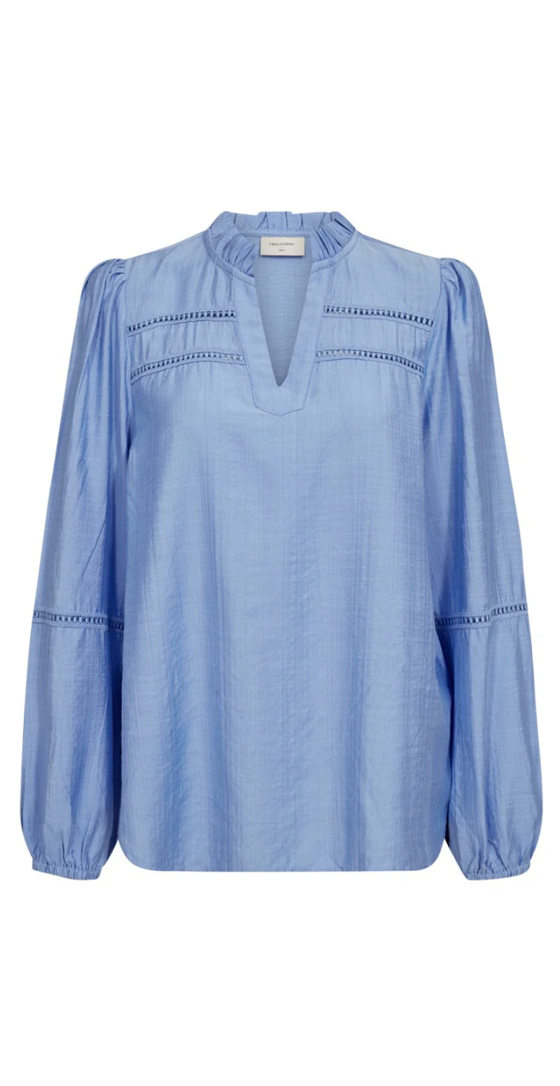 Antina bluse vista blue Freequent - Image 4