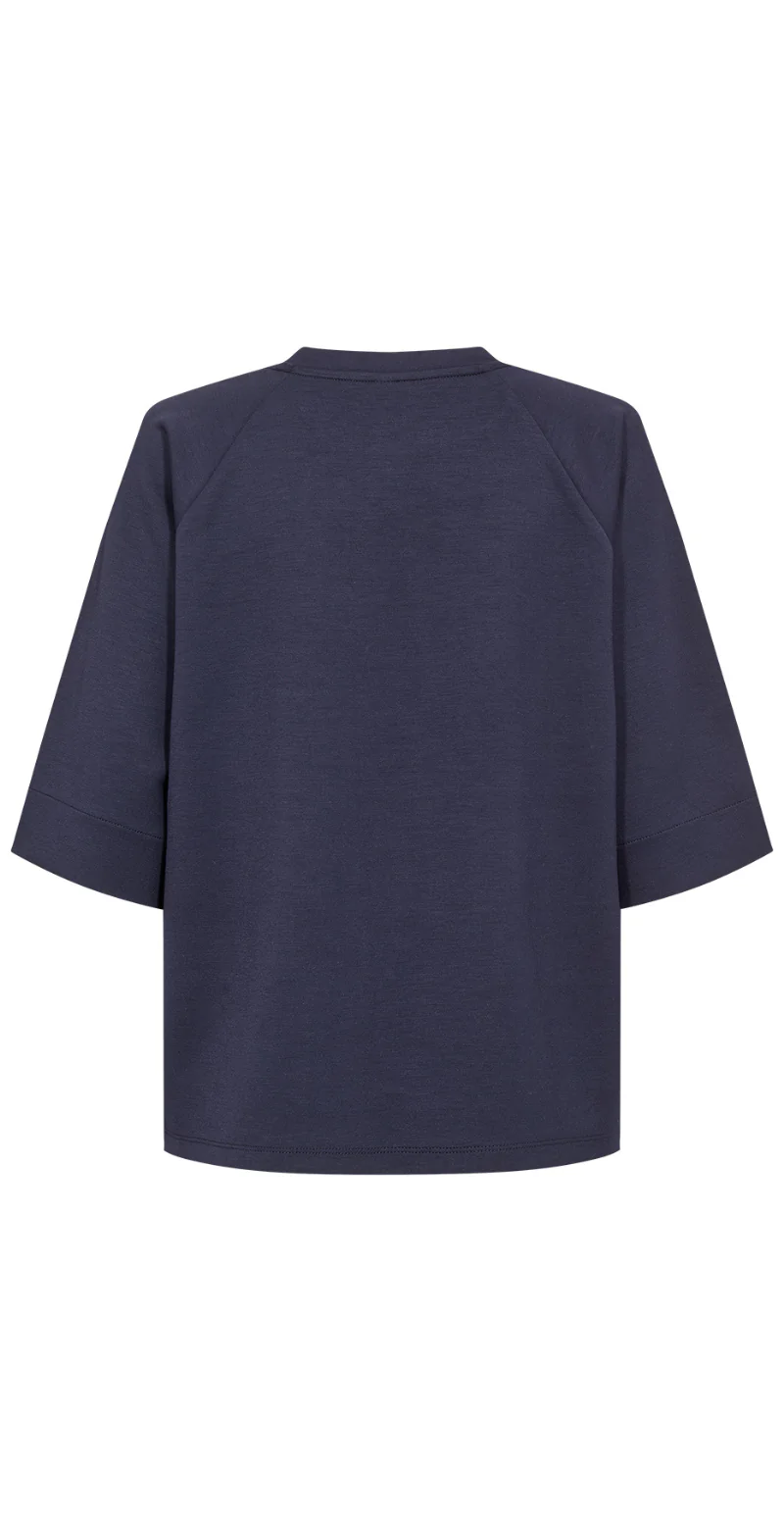 Banu bluse navy LikeLondon - Image 4