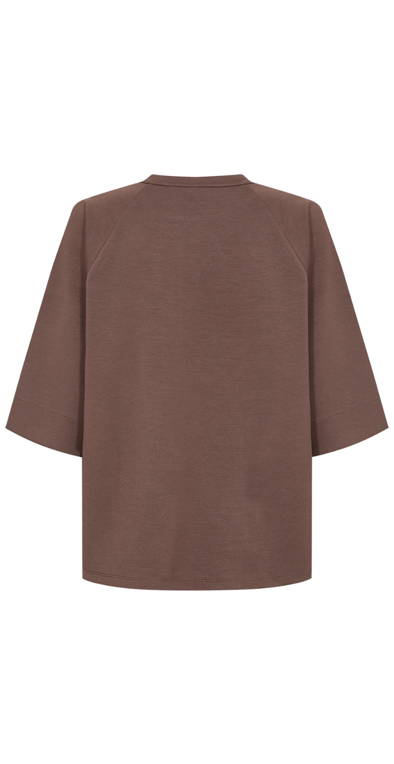 Banu bluse brun LikeLondon - Image 4