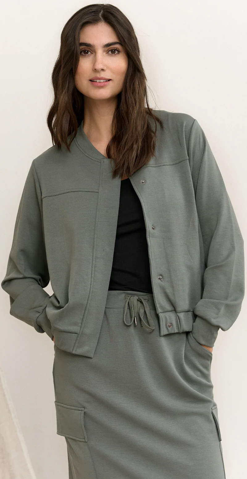 Banu sweatshirt grøn Soyaconcept