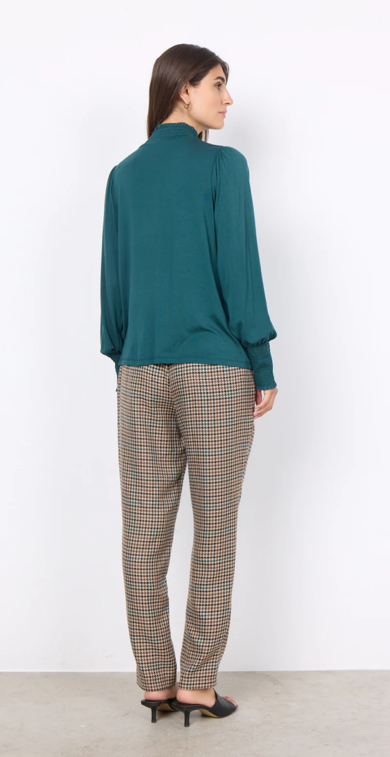 Bluse med detaljer grøn - Image 2