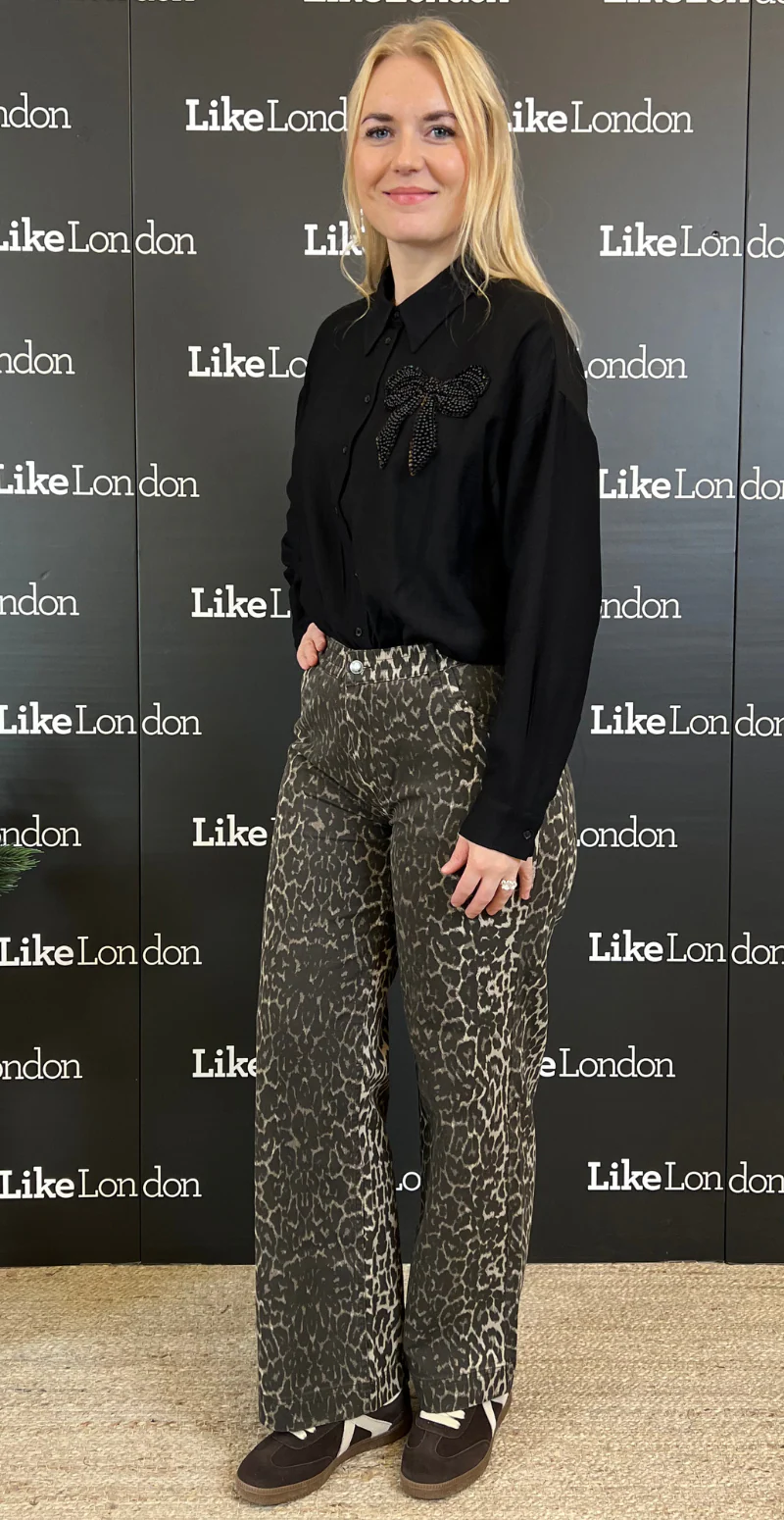 Bowy skjorte black - Image 3