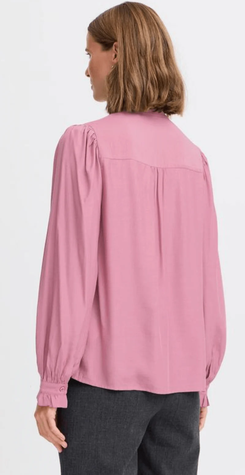 Byfenja skjortebluse rosa - Image 6