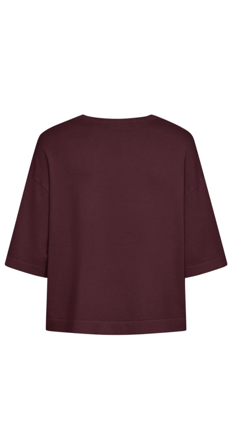 Conny pullover med 3/4 ærmer port royale Freequent - Image 8