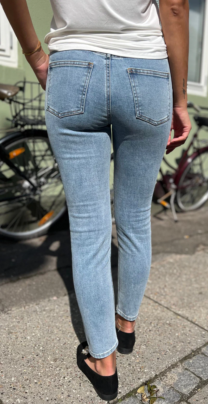 Jane denim buks lysblå FreeQuent - Image 4