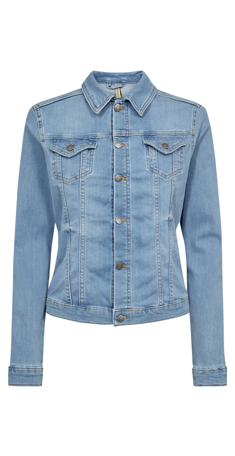 Denim jakke lysblå