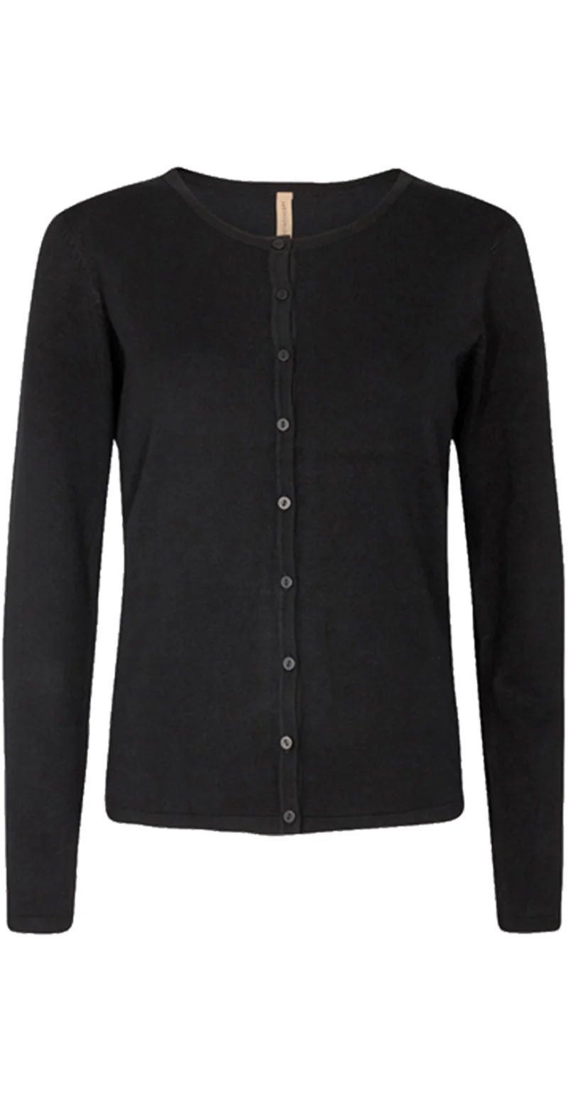 Dollie Cardigan sort Soyaconcept - Image 2