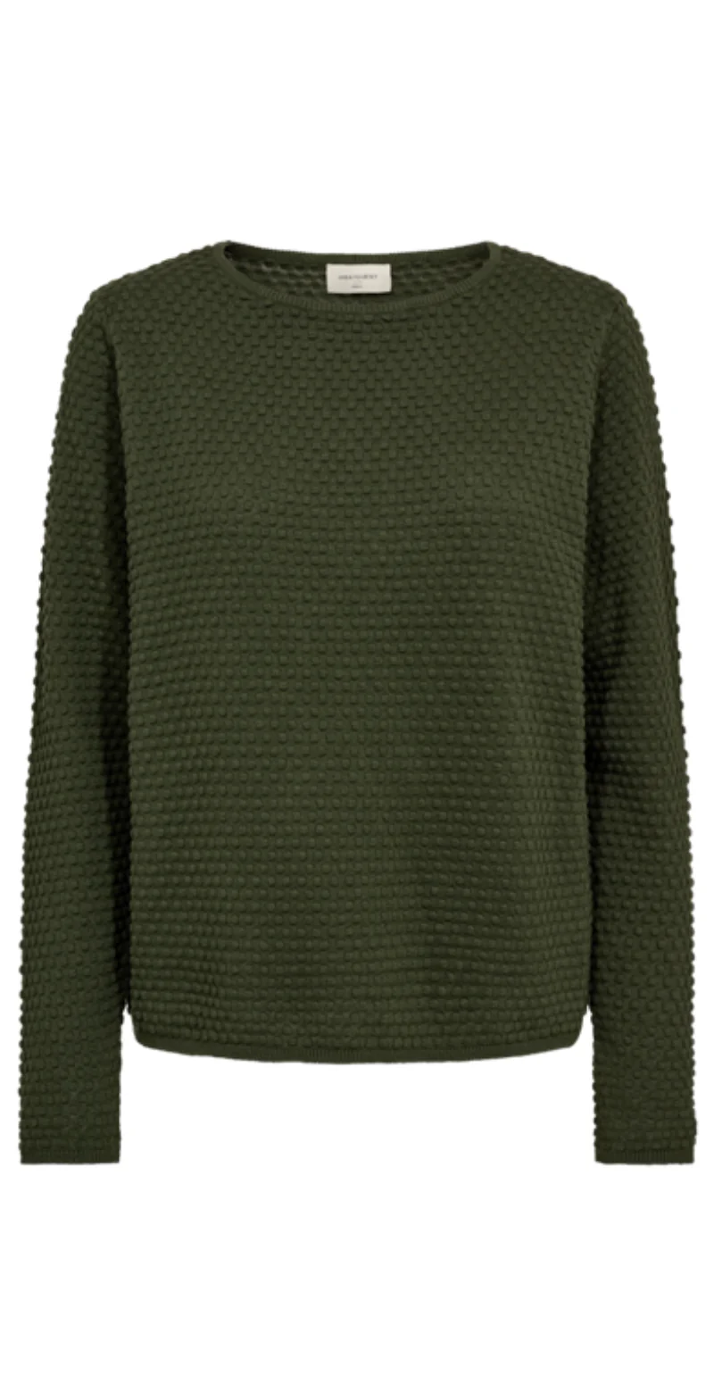 Dottie pullover kombu green Freequent - Image 5