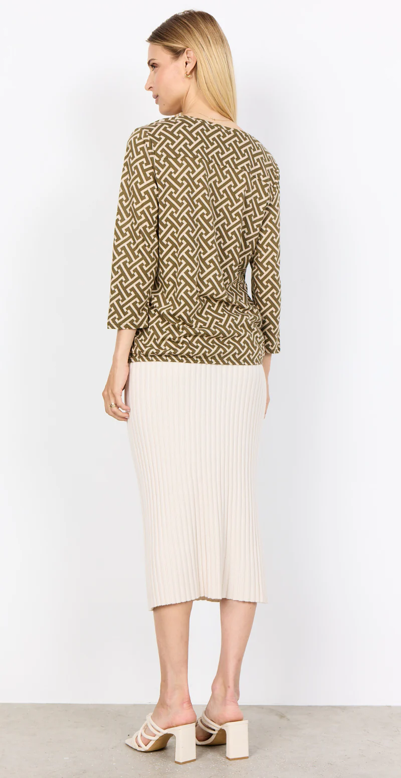 Felicity bluse mørkegrøn Soyaconcept - Image 5