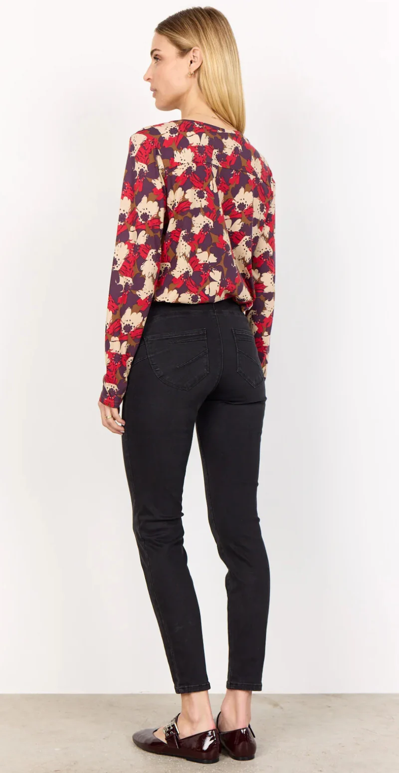 Felicity bluse rød Soyaconcept - Image 2