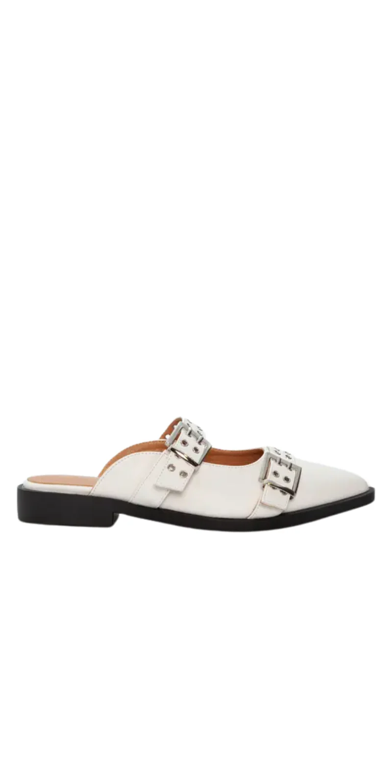 Ballerina slip-on white