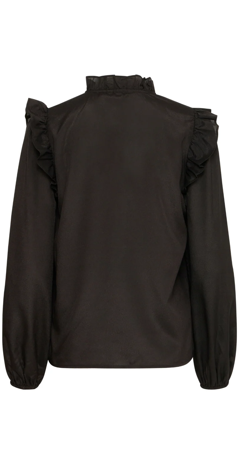 Haniko bluse sort - Image 3