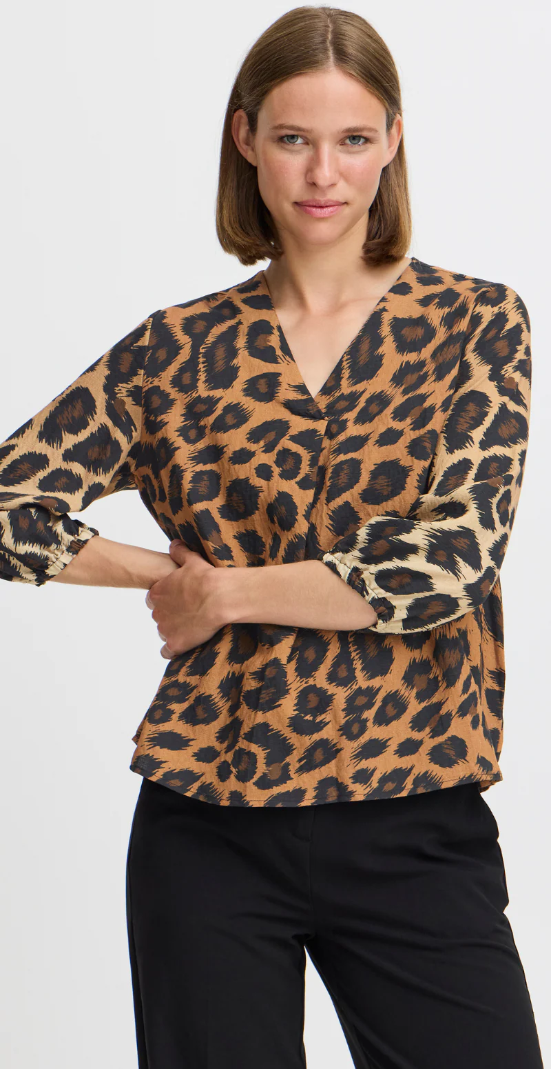 Hinva leopard bluse - Image 5