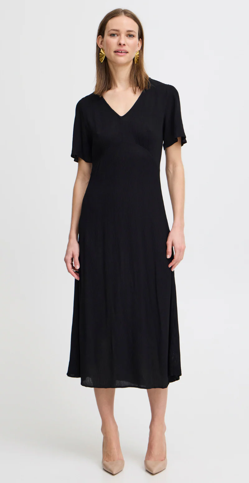 Jacqueline kjole sort - Image 3