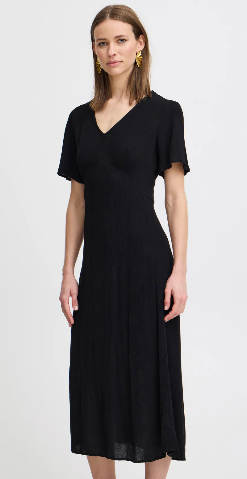 Jacqueline kjole sort - Image 5