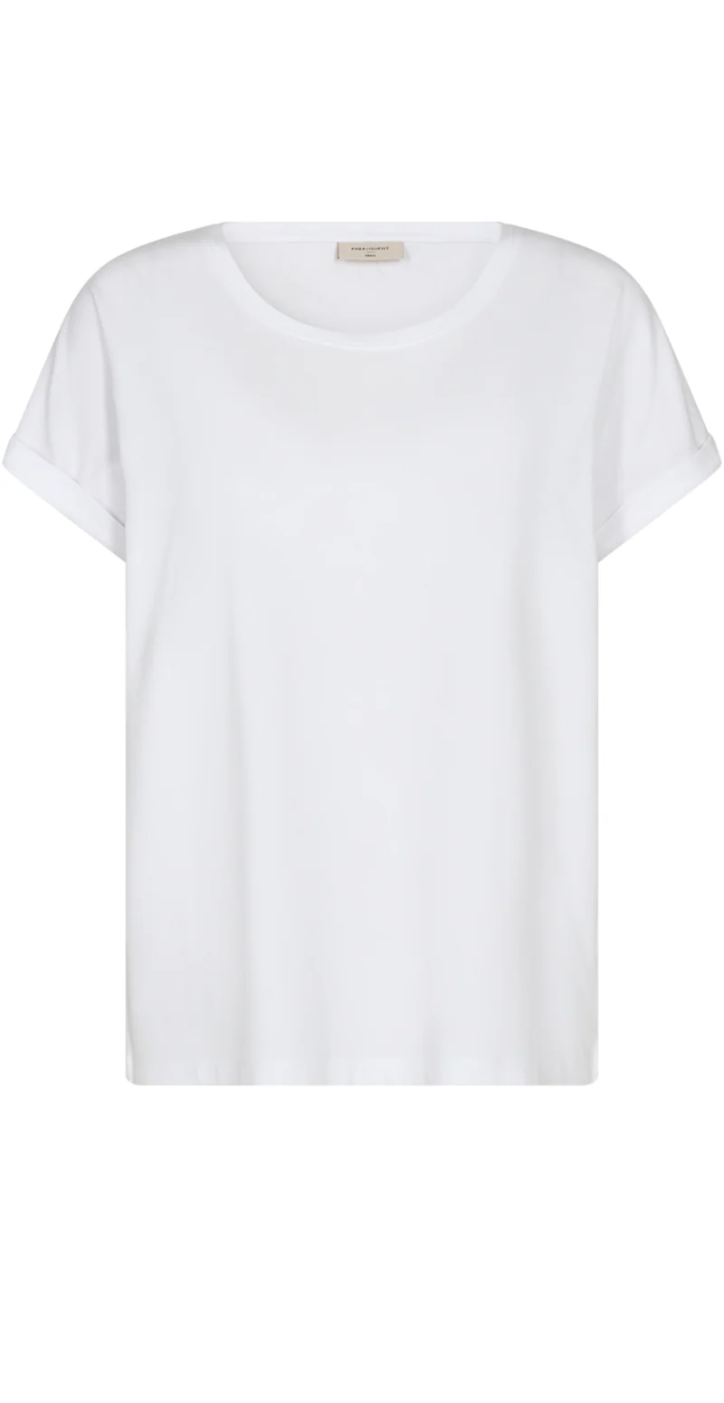 Joke bluse med opsmøg hvid - Image 6