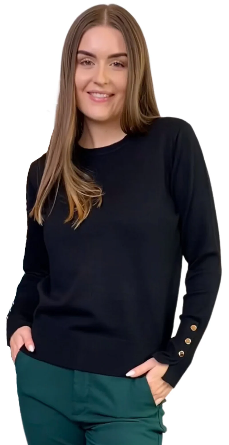 Katie Pullover sort - Image 3