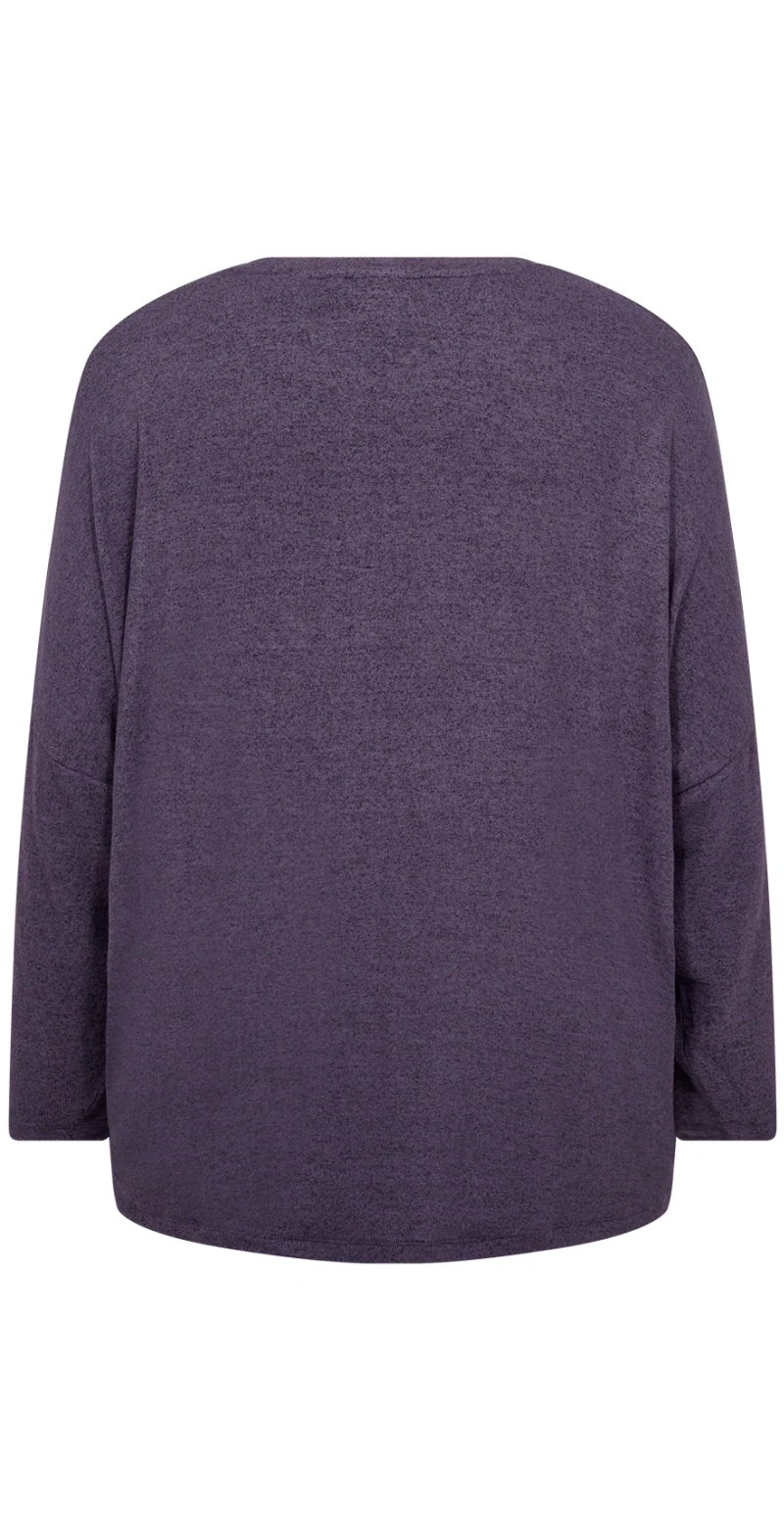 Klassisk bluse lilla - Image 2