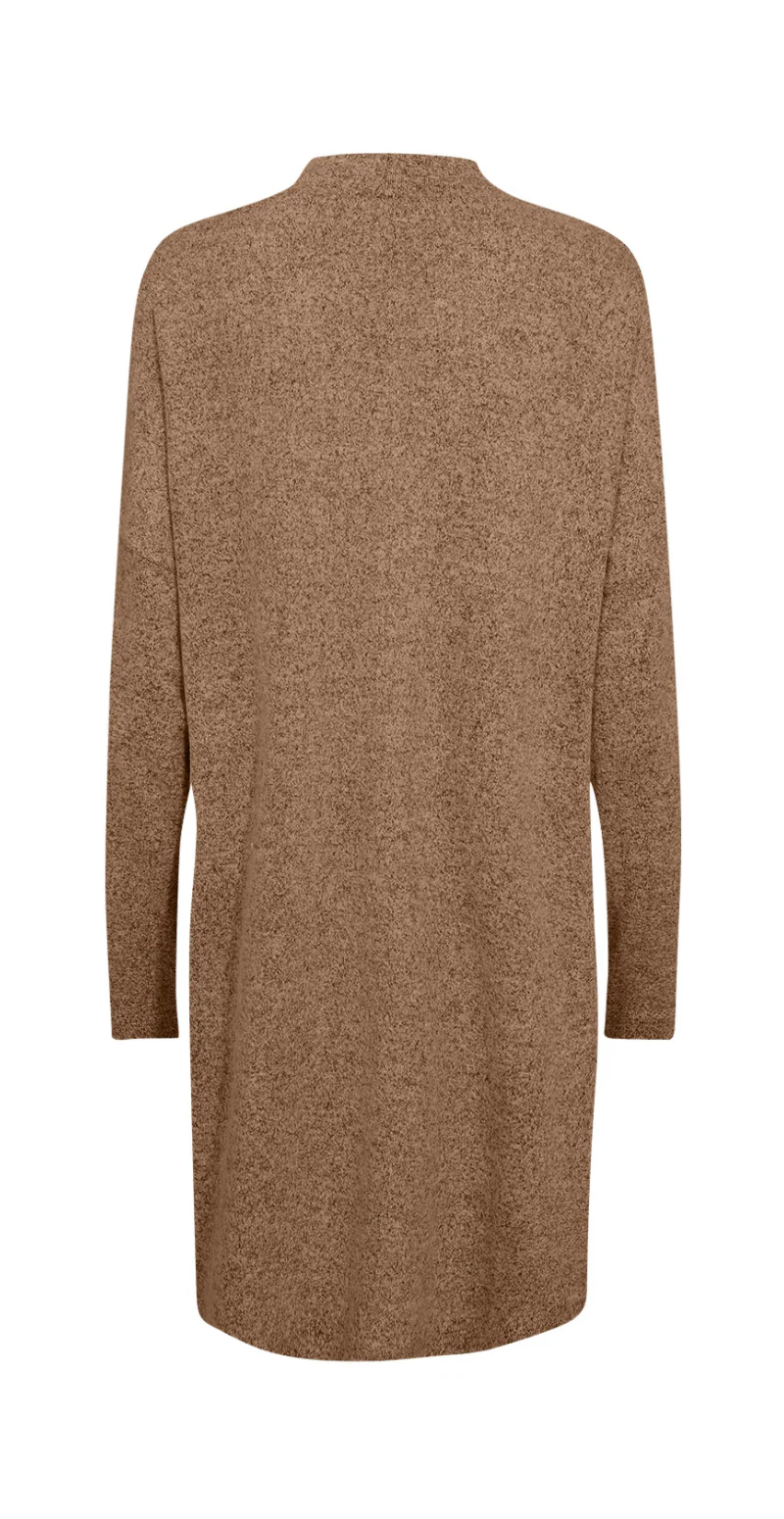 Lang cardigan mocca - Image 2