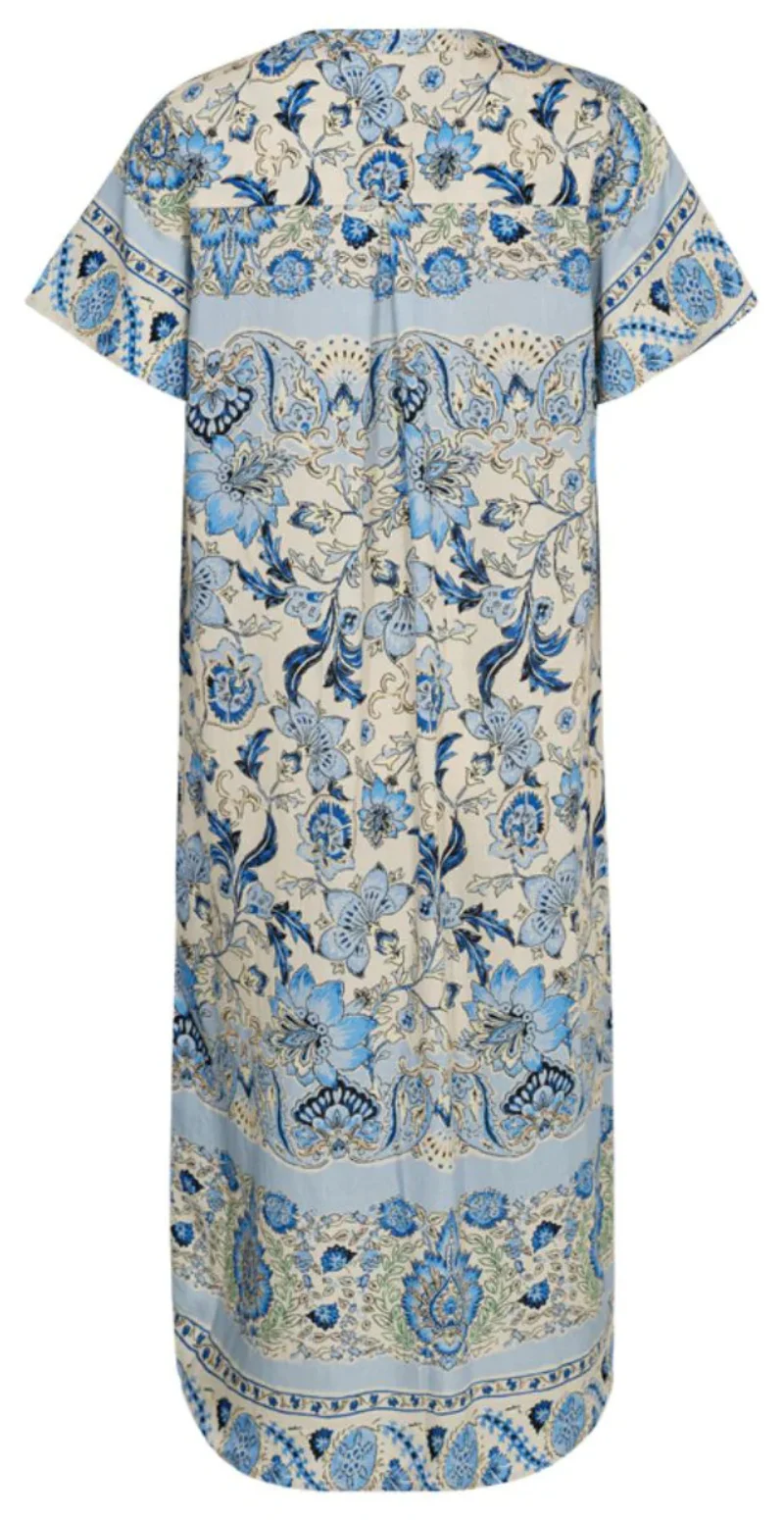 Lissa kjole aqua splash w. deep ultramarin - Image 6