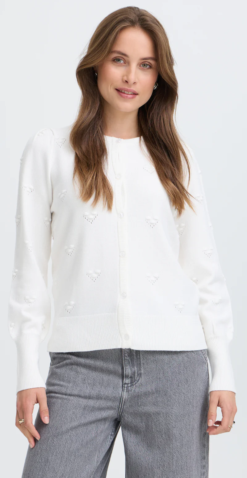 Manina cardigan marshmallow melange B.Young