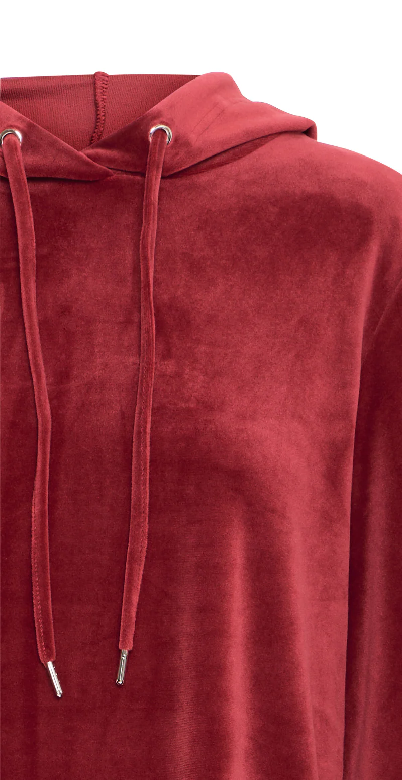 Mitza hoodie kjole pomegranate - Image 3