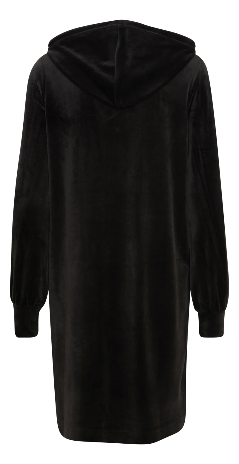 Mitza hoodie kjole sort - Image 5