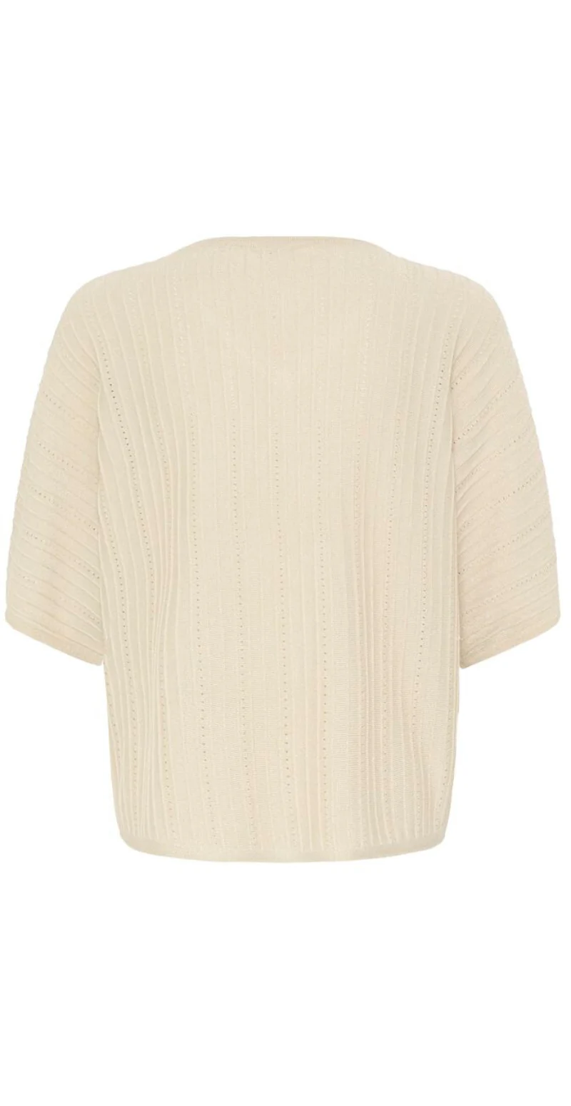 Mobbe bluse med glimmer birch B.young - Image 7