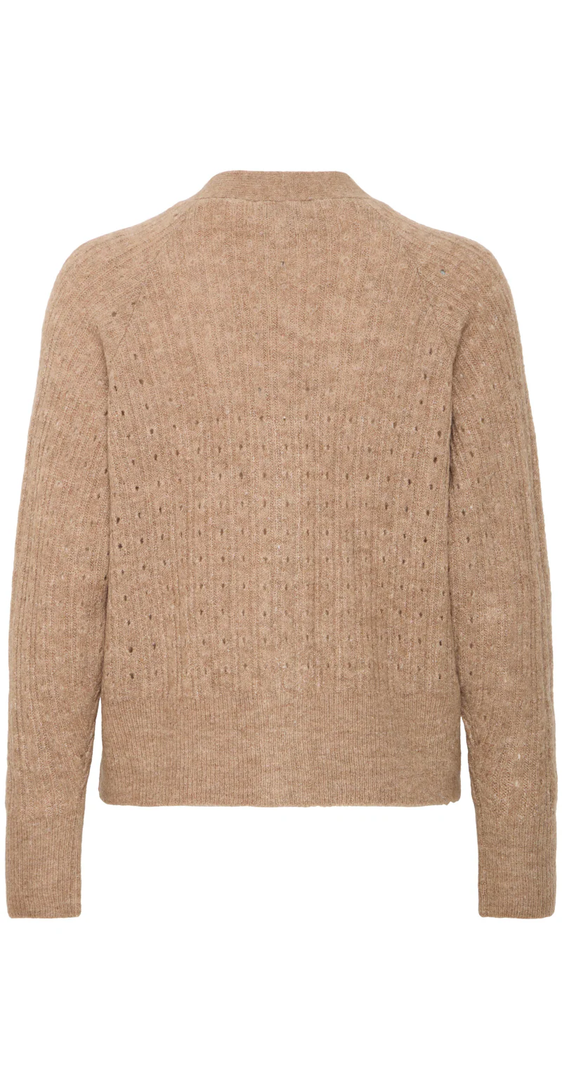 Monna cardigan walnut melange - Image 5
