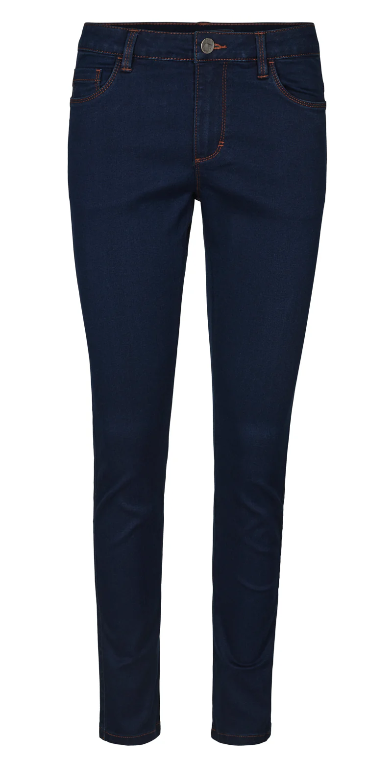 Mørk blå denim jeans - Image 3