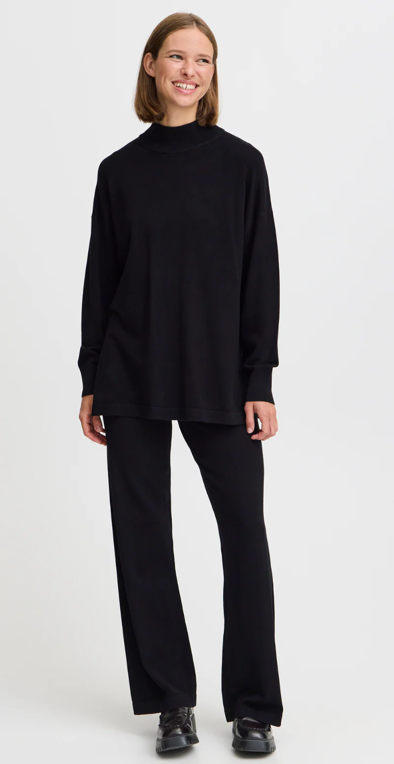 Morla loose turtleneck sort - Image 2