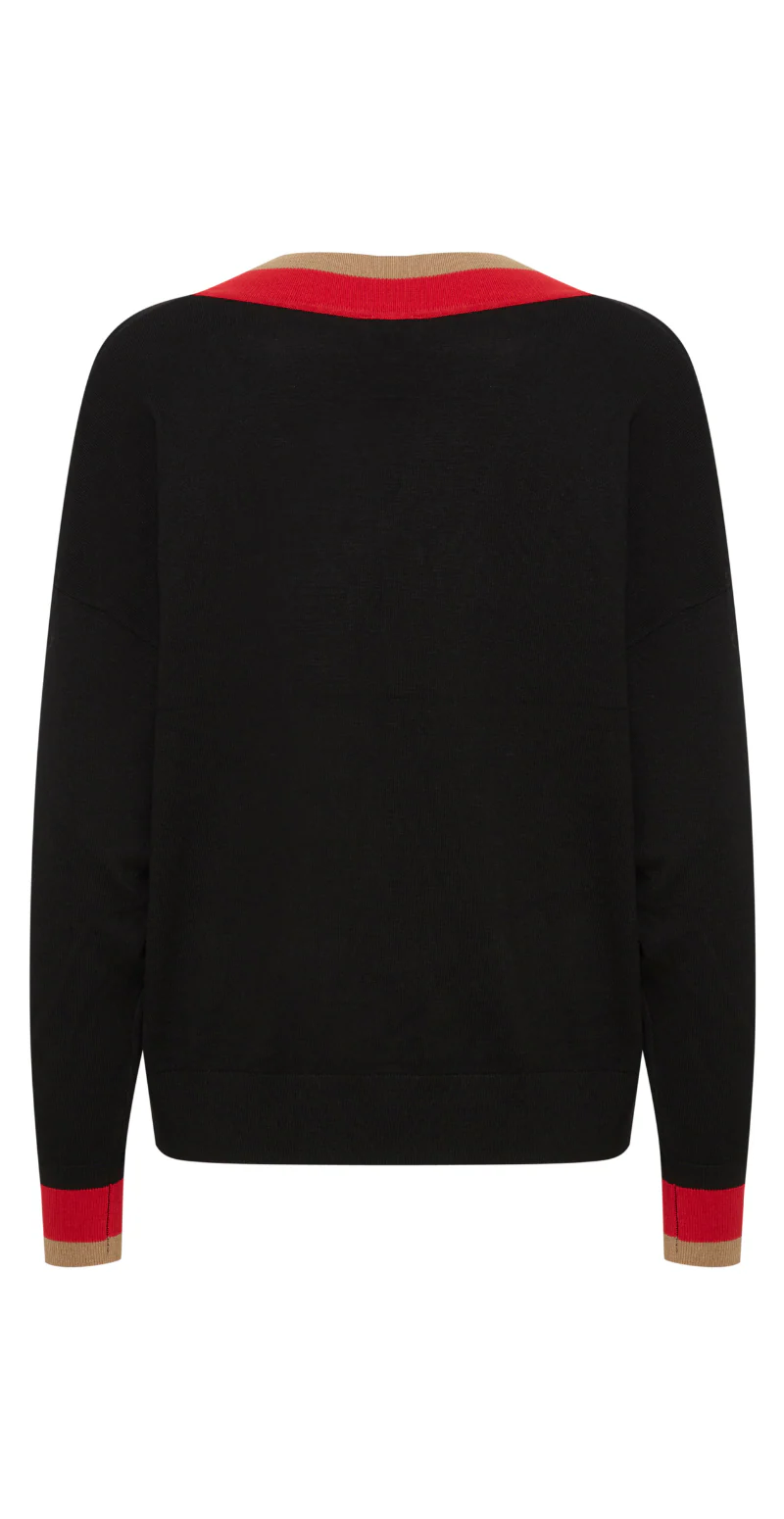 Morla Pullover sort - Image 2