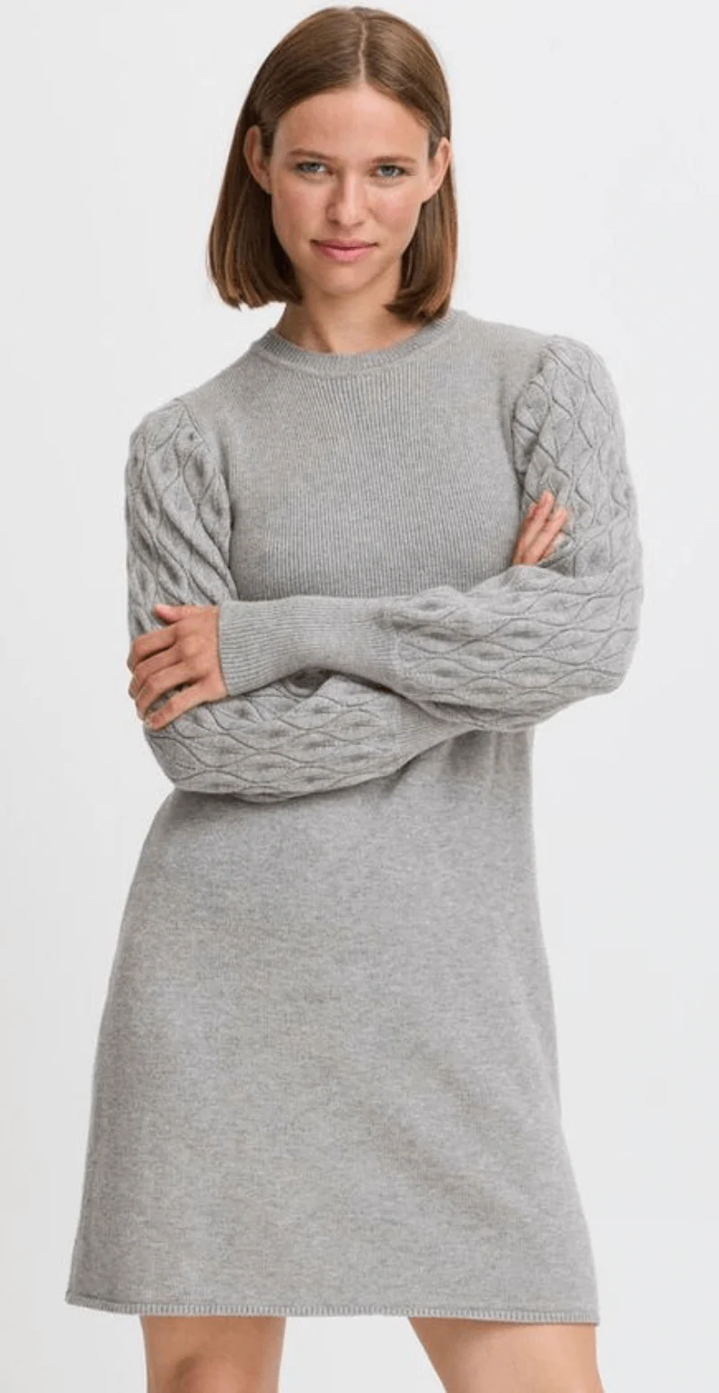 Nonina kjole grå - Image 3
