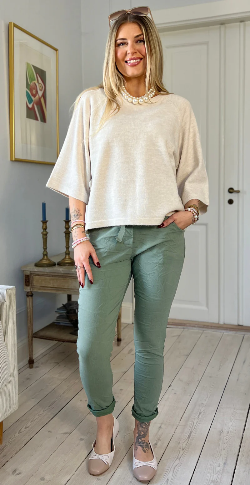 Orlean pullover beige LikeLondon - Image 2