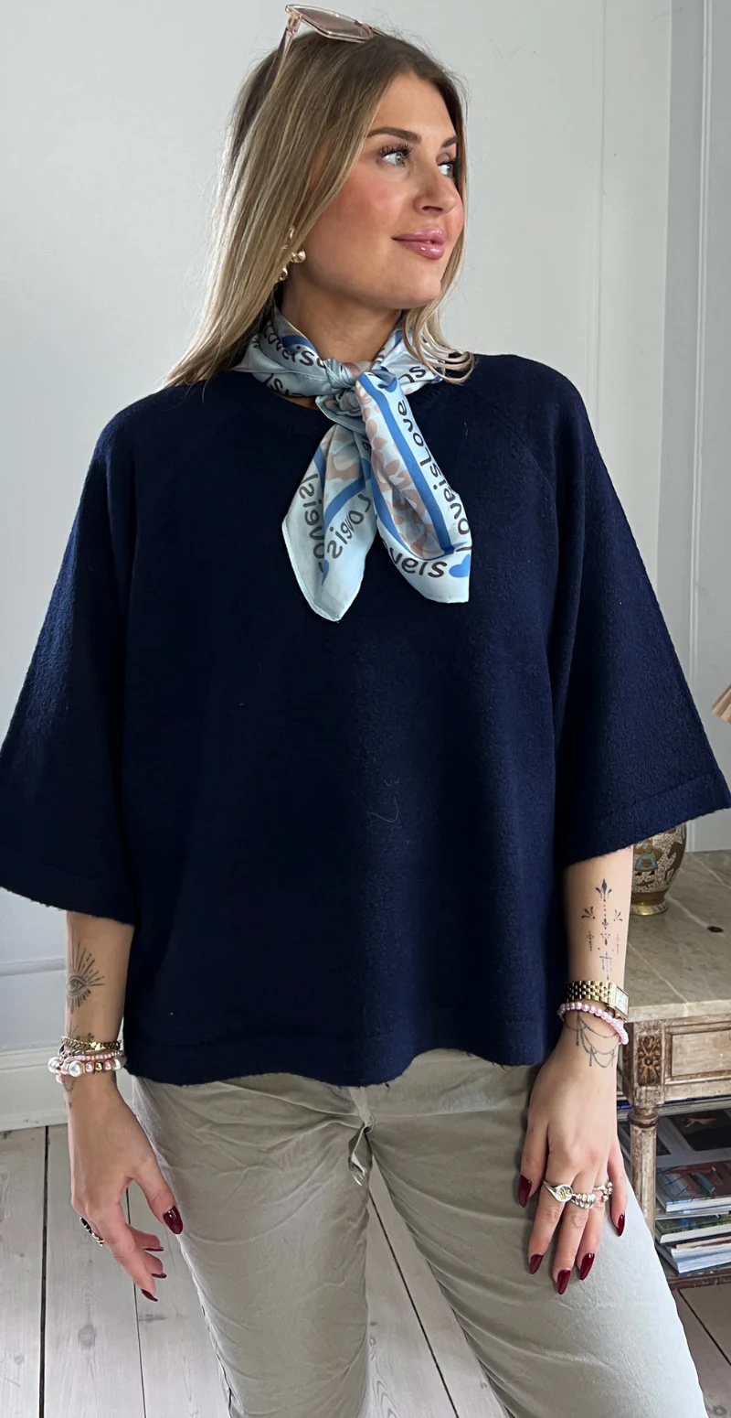 Orlean pullover navy LikeLondon - Image 3