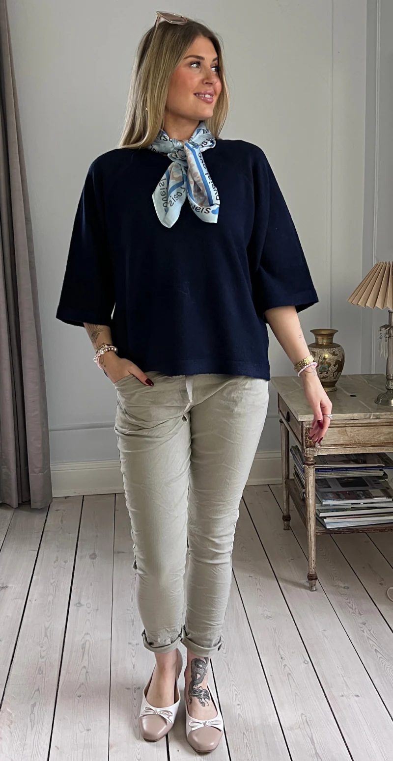 Orlean pullover navy LikeLondon - Image 4
