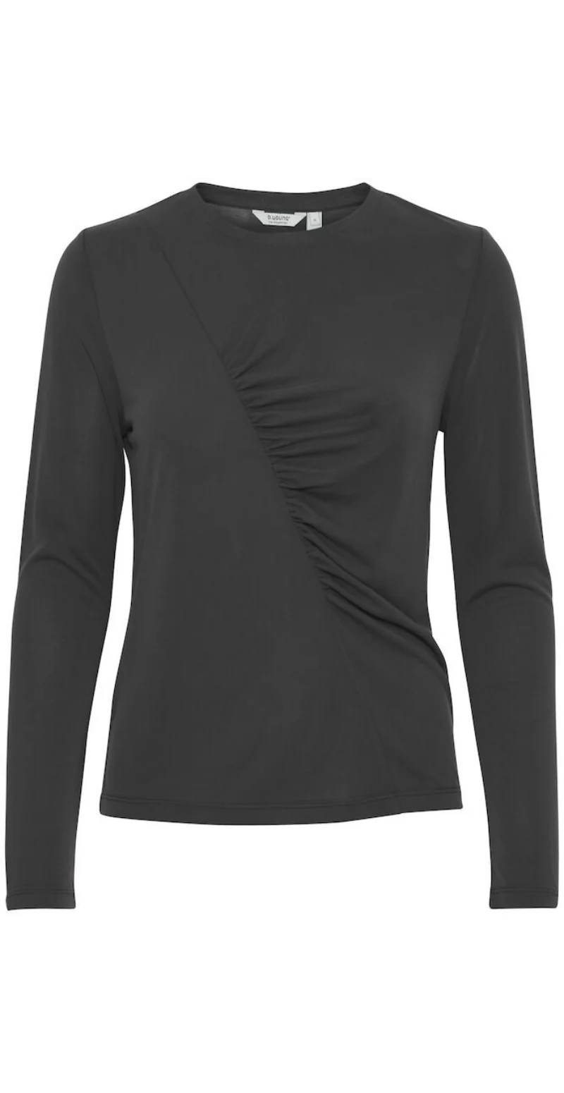 Perl bluse asphalt