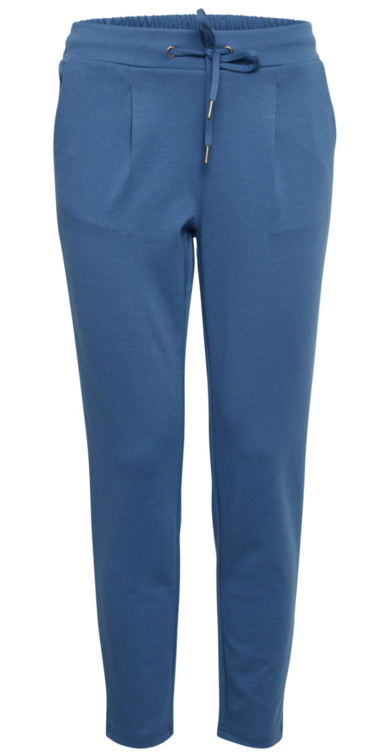Rizetta bukser med bindebånd true navy - Image 2