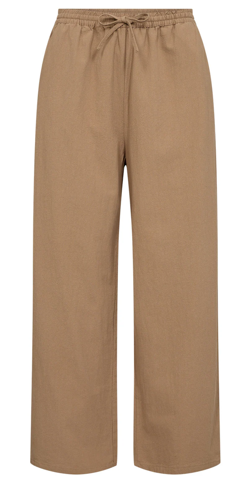Sally buks med lige ben og lommer desert brown Likelondon - Image 6