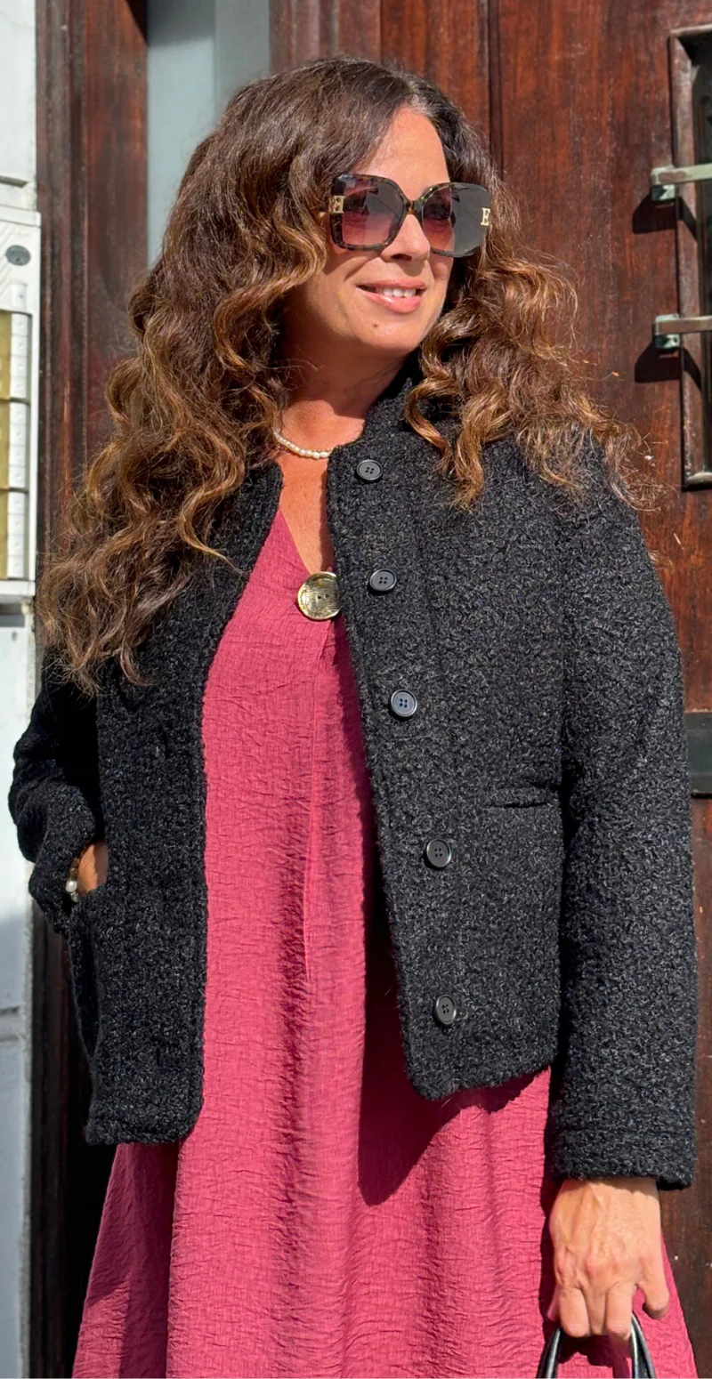 Shaima jakke sort - Image 3
