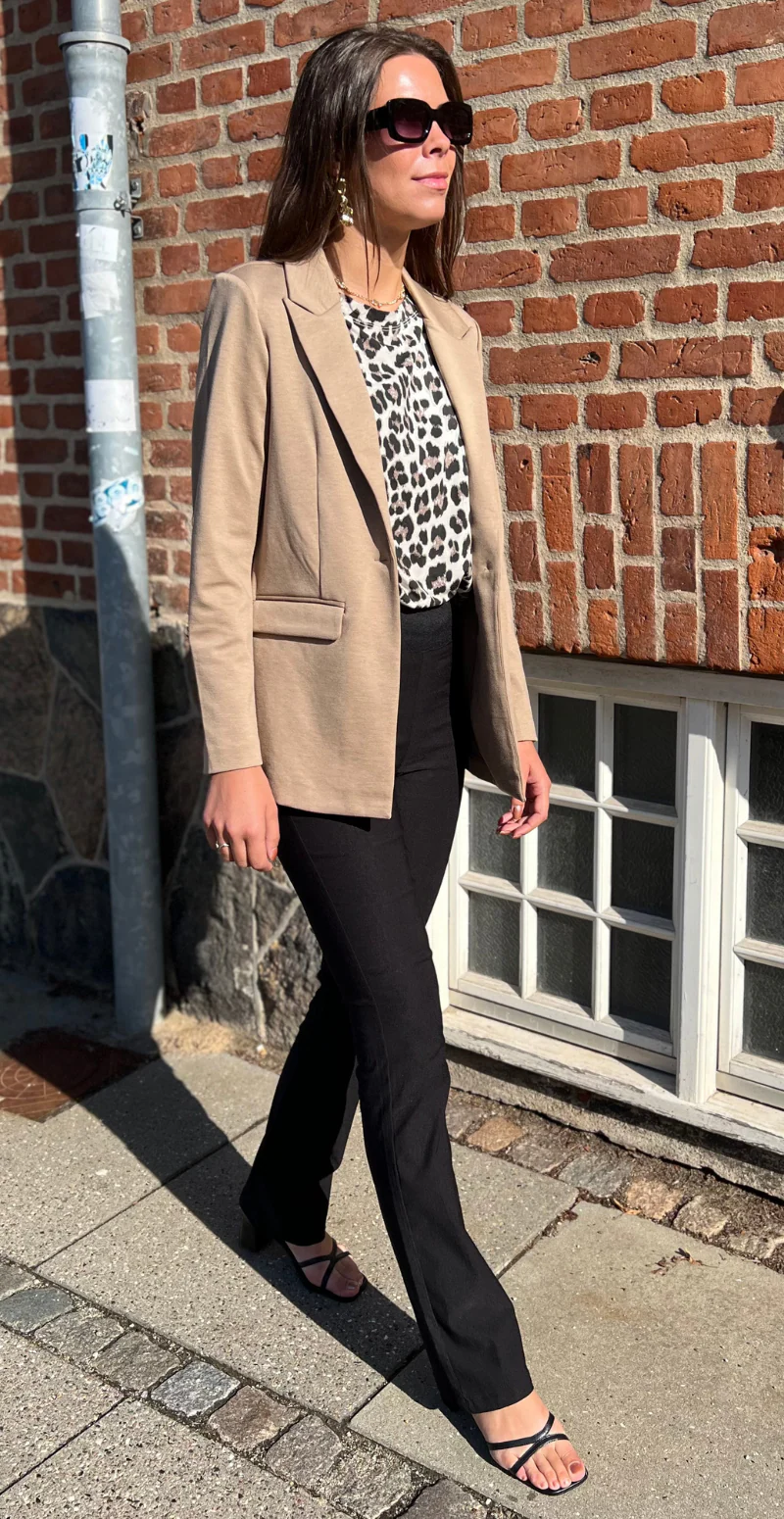 Shantal bootcut bukser sort FreeQuent - Image 3