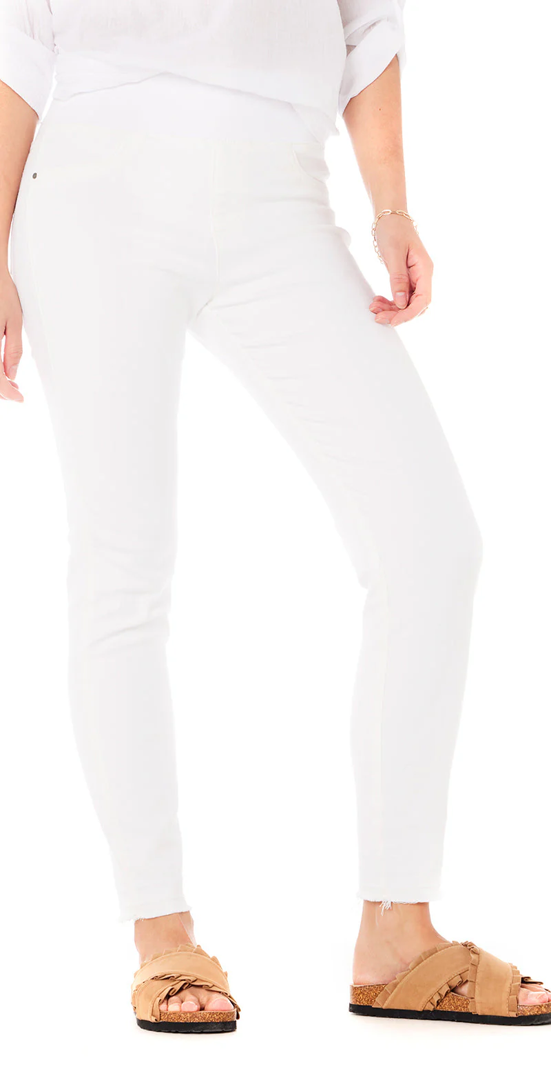 Shantal raw buks hvid denim FreeQuent - Image 6