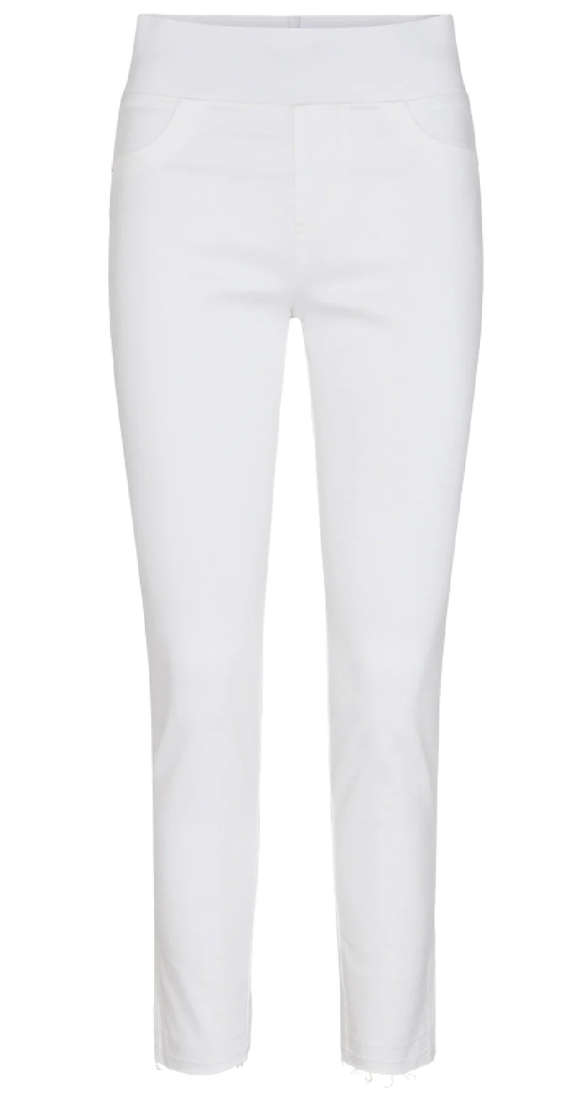Shantal raw buks hvid denim FreeQuent - Image 8