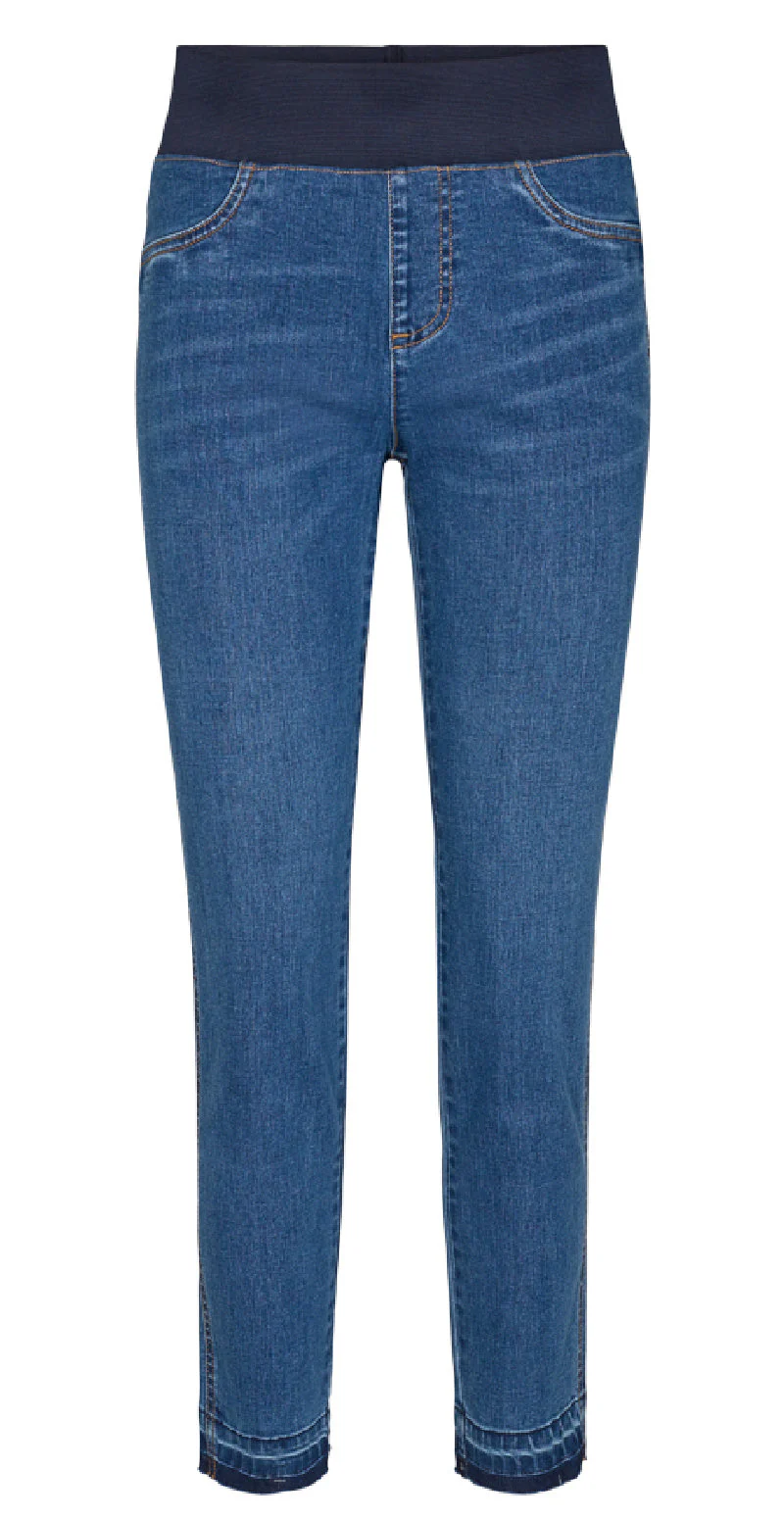 Shantal raw buks medium blå denim - Image 3