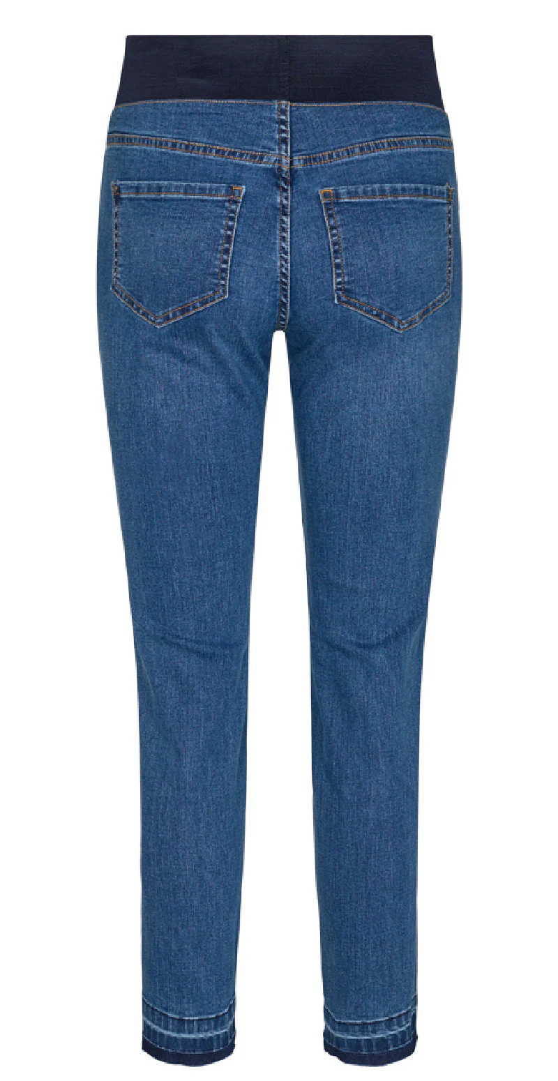 Shantal raw buks medium blå denim - Image 4