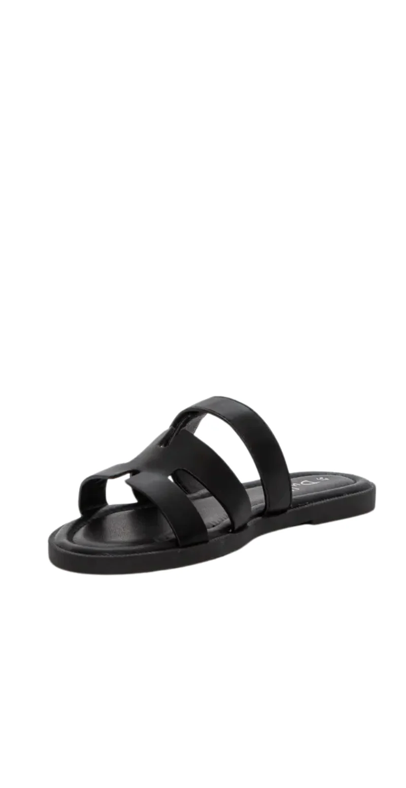 Slip-on med velcro rem sort - Image 2