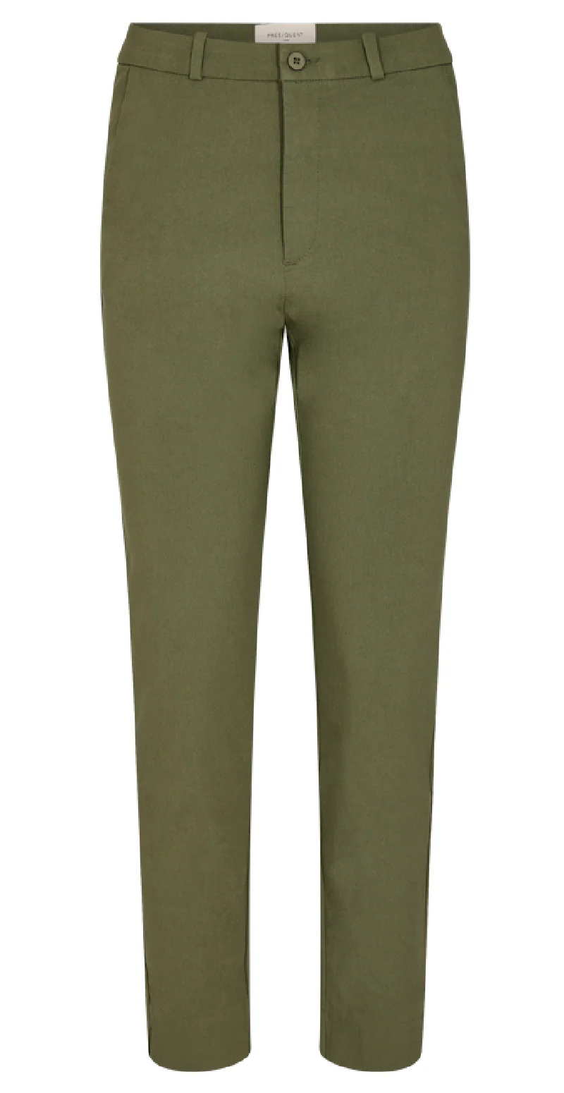 Solvej ankel buks deep lichen green