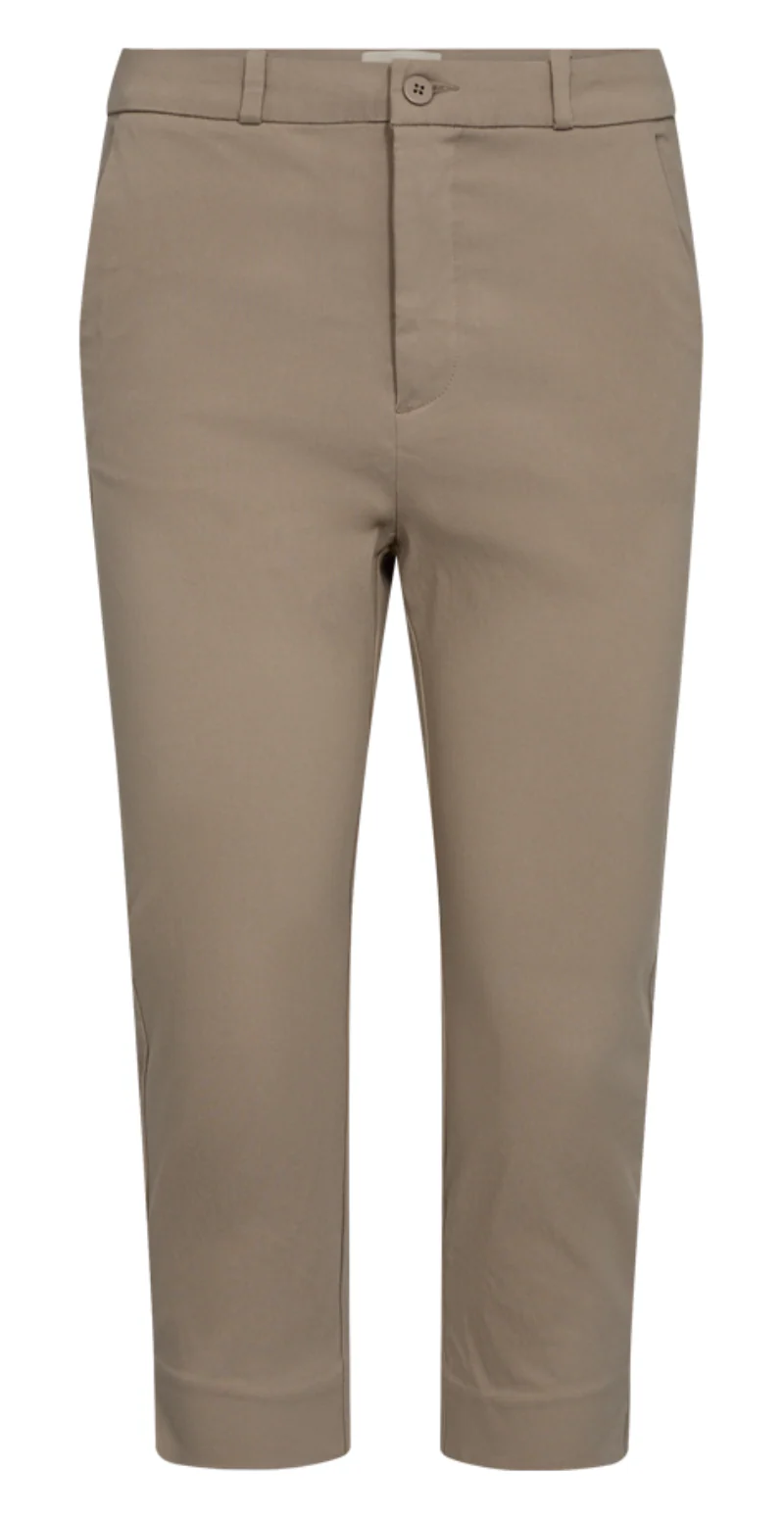 Solvej capri bukser simply taupe Freequent - Image 7
