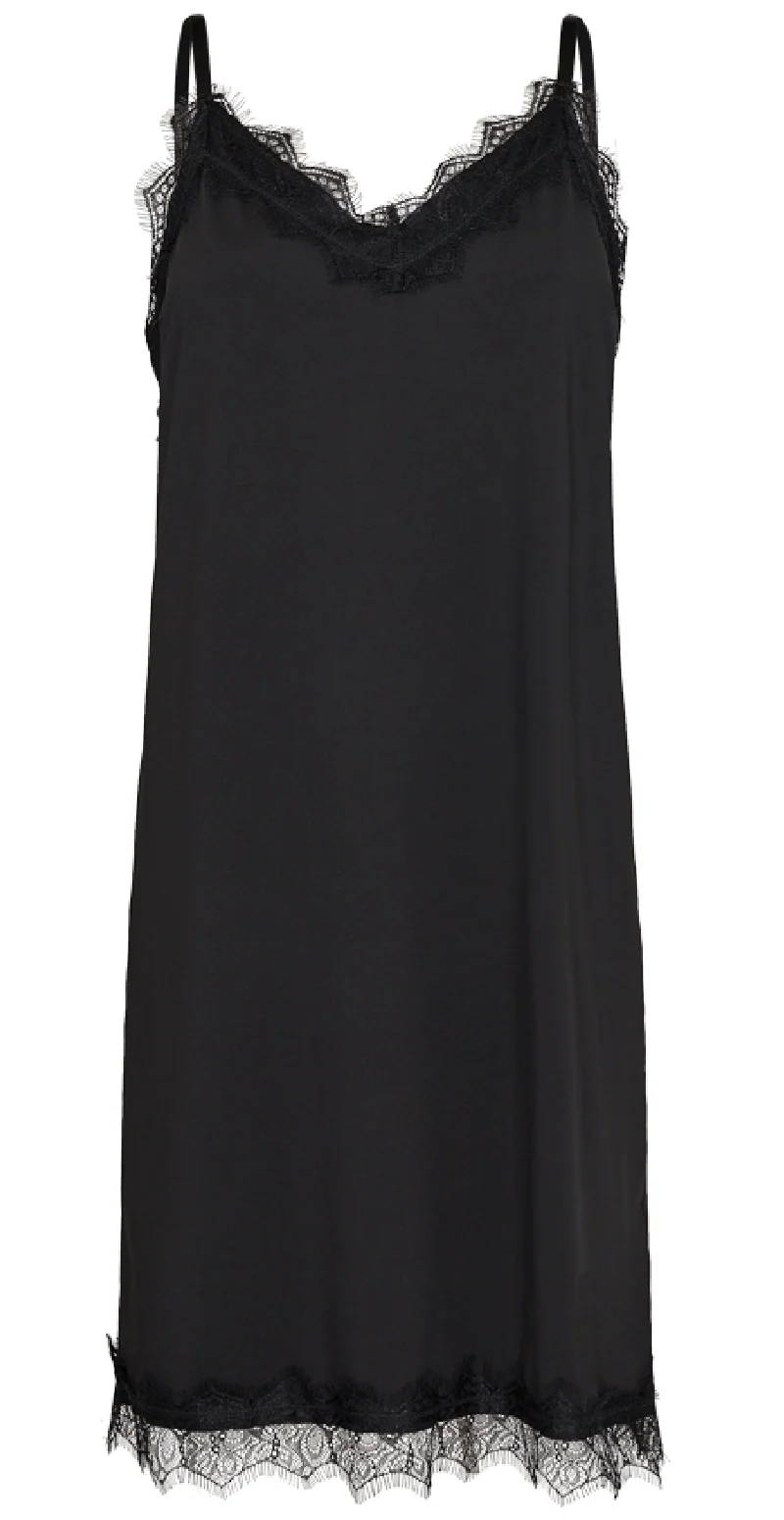 Lang top med blonde sort - Image 4
